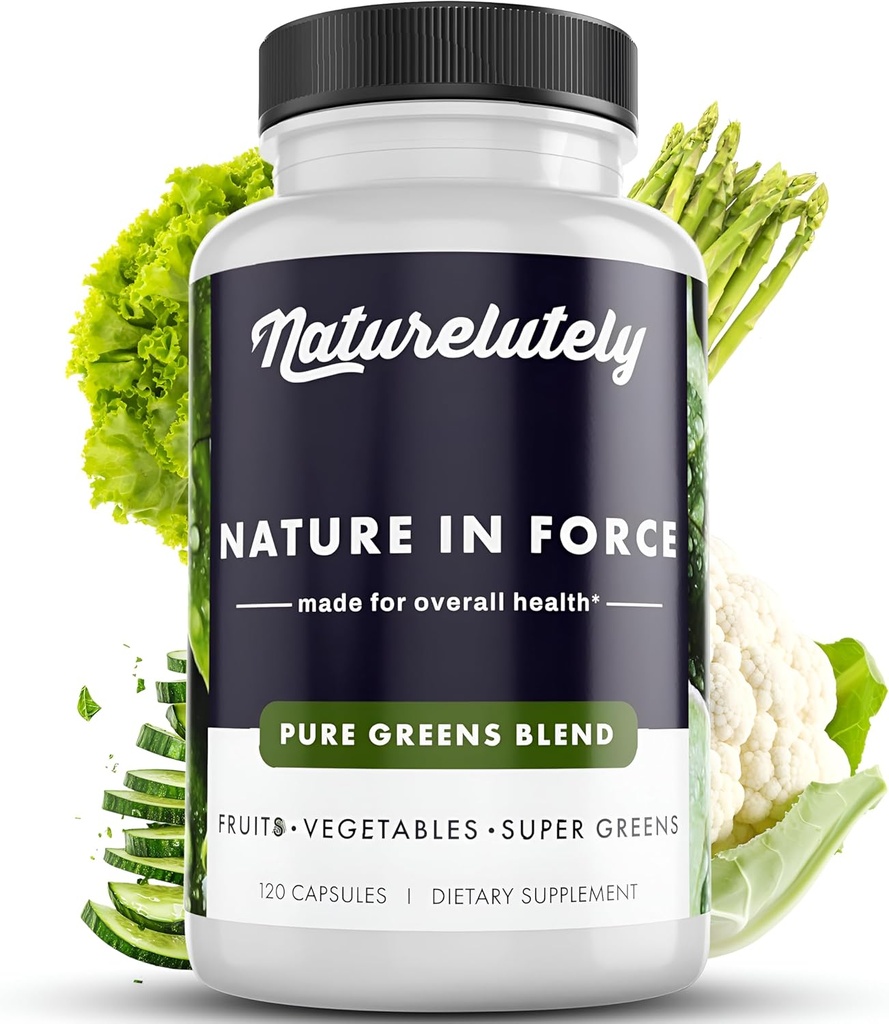 Nature in Force SuperGreens Capsules 