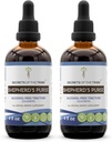 Geheimen van de stam Shepherd's Purse Alcohol-Free Liquid Extract, Shepherd's Purse (Capsella Bursa-Pastoris) Gedroogde Kruiden (2x4 FL OZ)