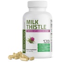 Bronson Milk Thistle Silymarin Marianum & Dandelion Extract Liver Health Support, Antioxidant Ondersteuning, Detox, 120 Capsules