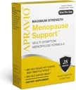 Menopauze ondersteuning, Menopauze hulp voor vrouwen, verminderen van hete flitsen, nachtzweet & Mood Swings, maximale sterkte hormoonbalans, 28ct