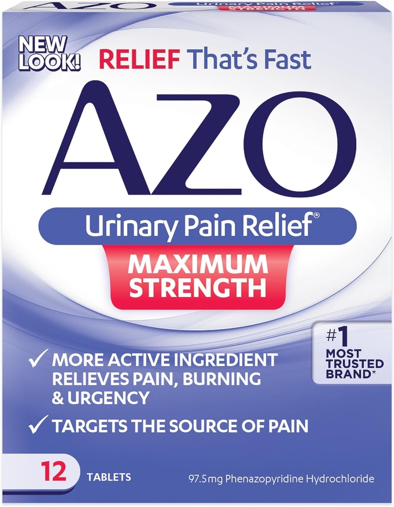 AZO STANDAARDMAX STERKTE 12Tablets