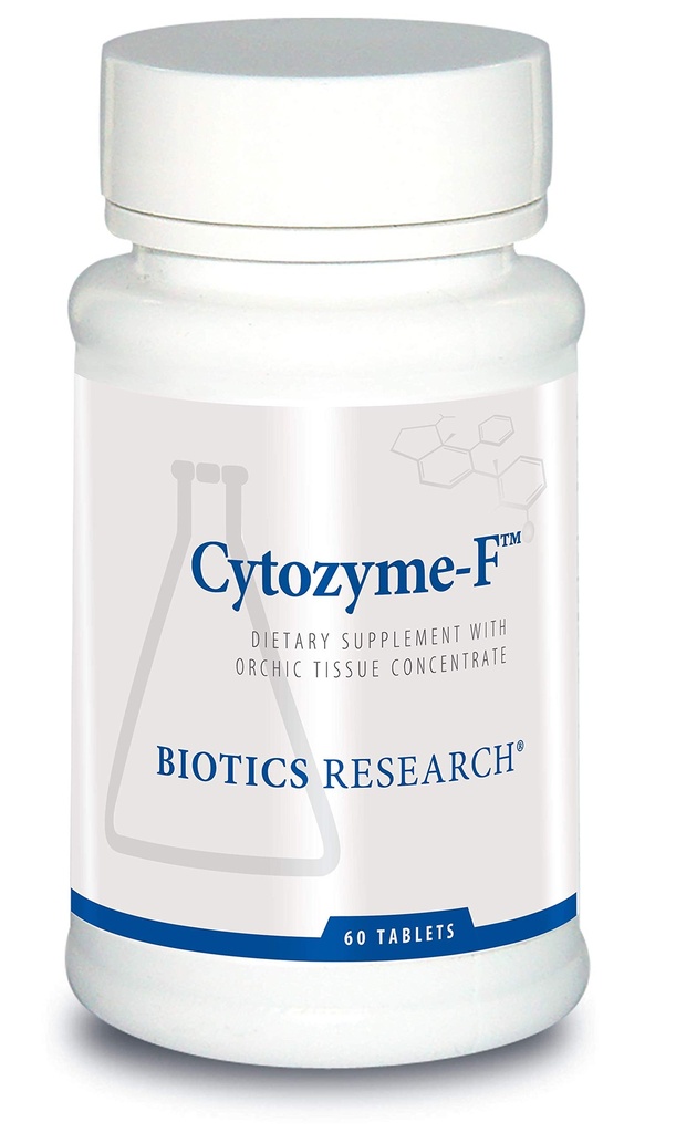 Biotica Onderzoek Cytozyme F Vrouwelijke Ondersteuning Formule, Ondersteunt Endocriene Functie, Glandular Health, Womens Health, Potent Antioxidant Activity, SOD, Catalase. 60 tabletten