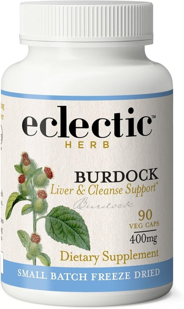ECLECTIC INSTITUUT Raw Fresh Freeze-Dried Non-GMO Burdock 