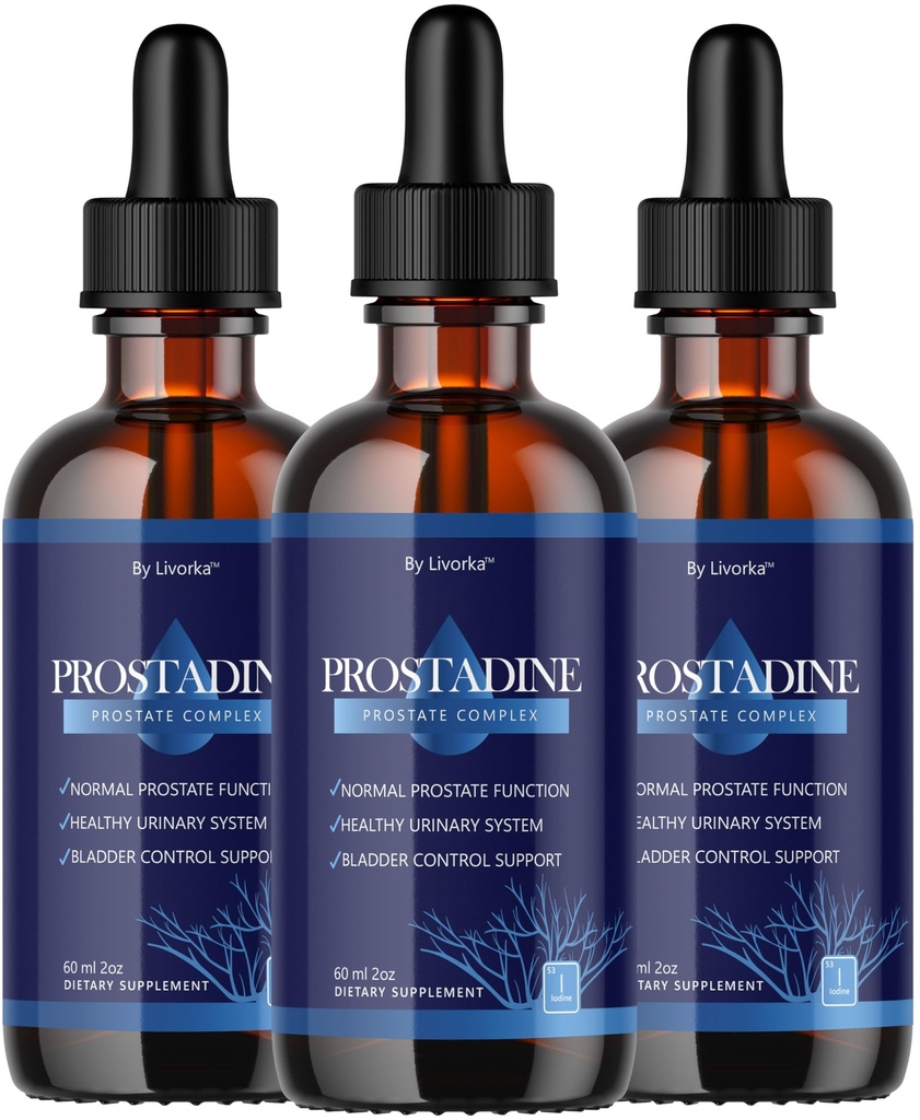 (3 Pack) Prostadine gouttes - Formule officielle de gouttes Prostadine pour hommes, Prostadine Avis, Prostadine Supplément, Prostadine Natural Liquid Support, Prostadine goutte formule, 3 bouteilles pendant 3 mois