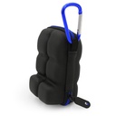 CASEMATIX Astma Inhalator houder geval past twee standaard reddingsinhalatoren met Lanyard en Clip op sleutelhanger Carabiner, Inclusief Astma geval alleen