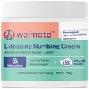 WELKE 5% Lidocaïne Aambeien Relief Cream, maximale sterkte Anorectal Cream, 5,5 oz