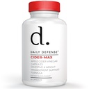 Capsules de vinaigre de cidre de pomme - 500 mg de vinaigre de cidre de pomme avec vitamine B6, Iodine et Spiruline - Supports Gut Health & Weight Management, améliore la digestion et les niveaux d'énergie