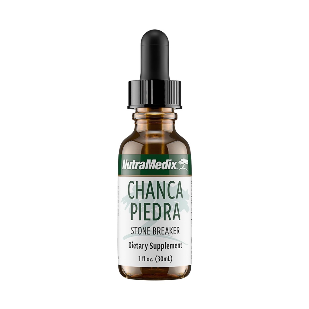 NutraMedix Chanca Piedra Stone Breaker Drops - Liquid Supplement for Nier- en Levergezondheid, Galblaas Ondersteuning & Urinaire Systeem Ondersteuning (1oz / 30ml)
