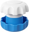 EZY DOSE Pill Crusher, Vitaminen, Tablets Crusher en Grinder, moeiteloos Penselen Medicijnen in fijn poeder, Kenmerken Opslag Compartiment, Duurzaam, Makkelijk te gebruiken Ontwerp, Blauw, Groot, BPA Vrij
