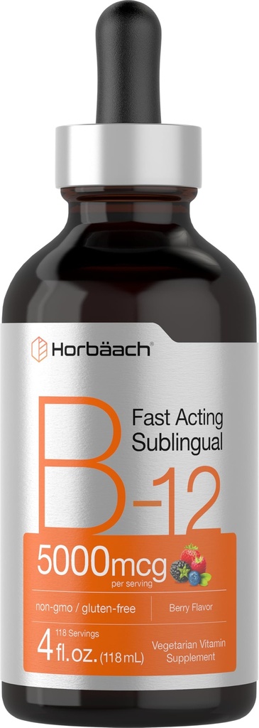 Horbiach B12 Vitamine 5000 mcg Sublinguale 