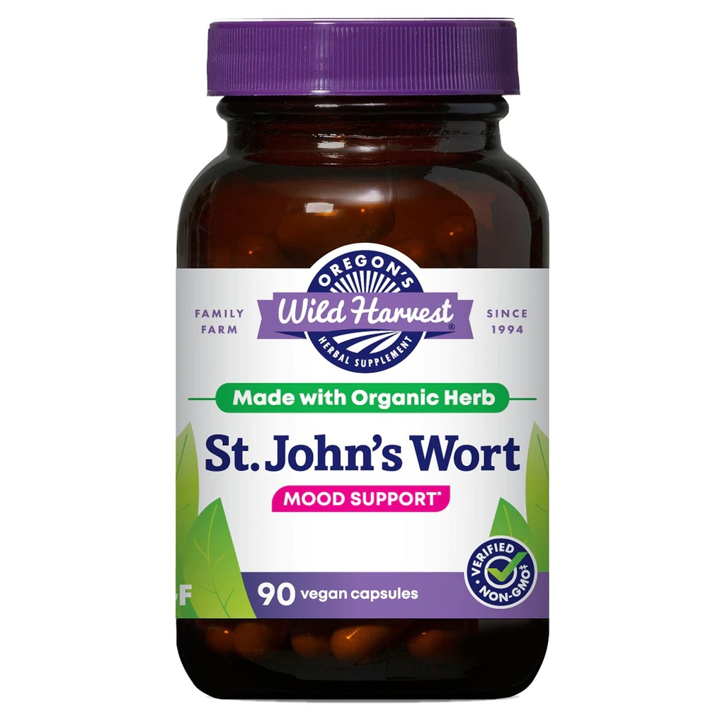 Oregon's Wild Harvest St John's Wort Supplement, 90 Tellen