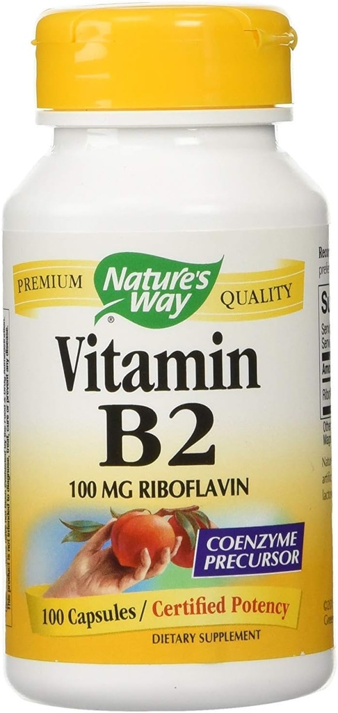 Nature's Way B-2 100 MG, 100 Cap