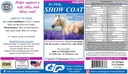 SUPER Supplément de manteau de montre pour chevaux - Supports doux, soyeux et brillant - Mane plus rapide et croissance de queue - Acides aminés, vitamines complexes B et minéraux - 12,5 livres, 3 mois d'approvisionnement