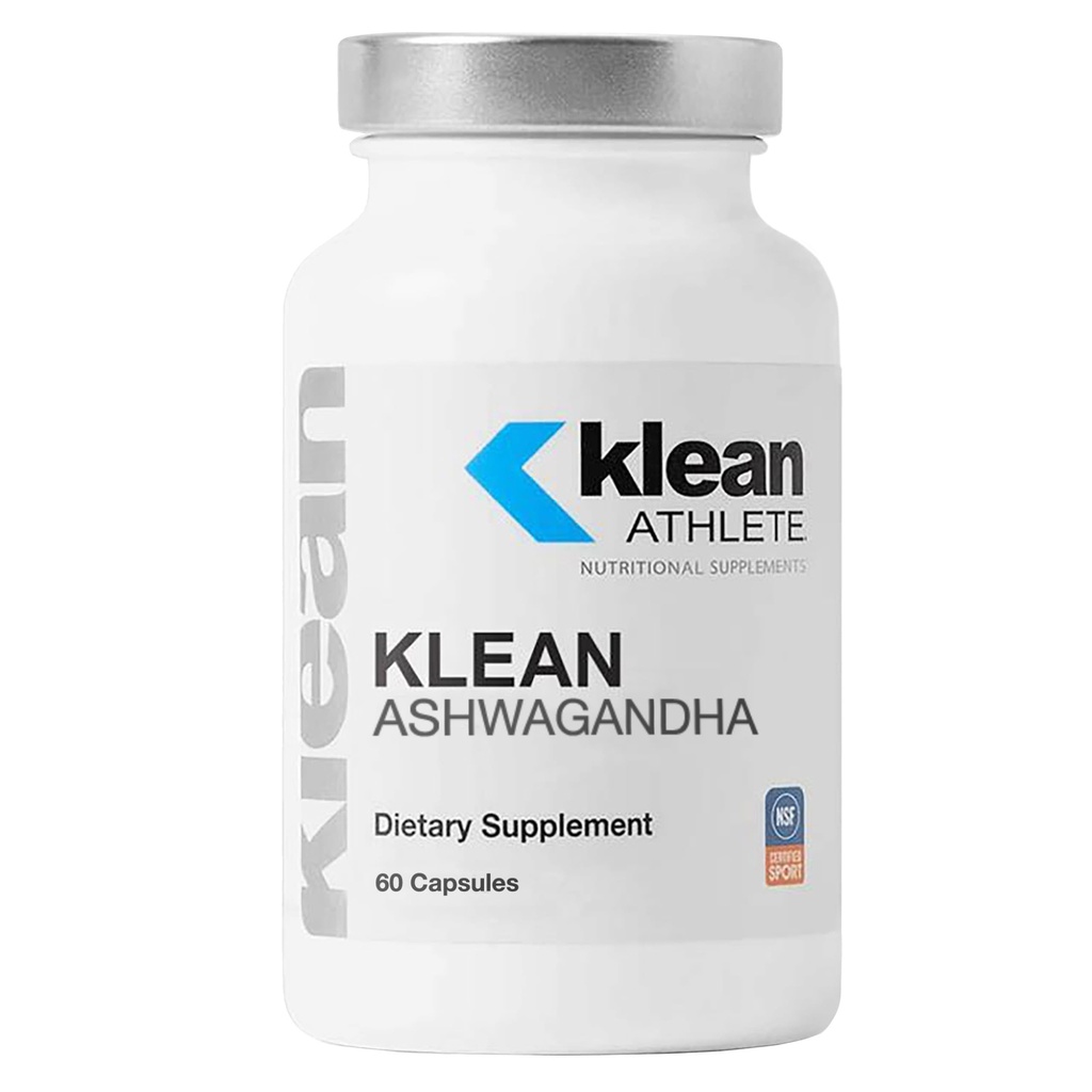 Klein Atleet Klein Ashwagandha - voor af en toe stress - Ondersteunt aanpassingen aan opleiding* - Adaptogen Blend - Vegan & Non GMO - 60 capsules