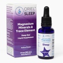 Oriel vloeibare magnesium druppels voor slaap, snelle absorptie, gratis Ion Magnesium, mineralen en 78 sporenelementen, ondersteunt natuurlijke en diepe slaap, ontspanning en rust, 30 ml, 30-dagen levering