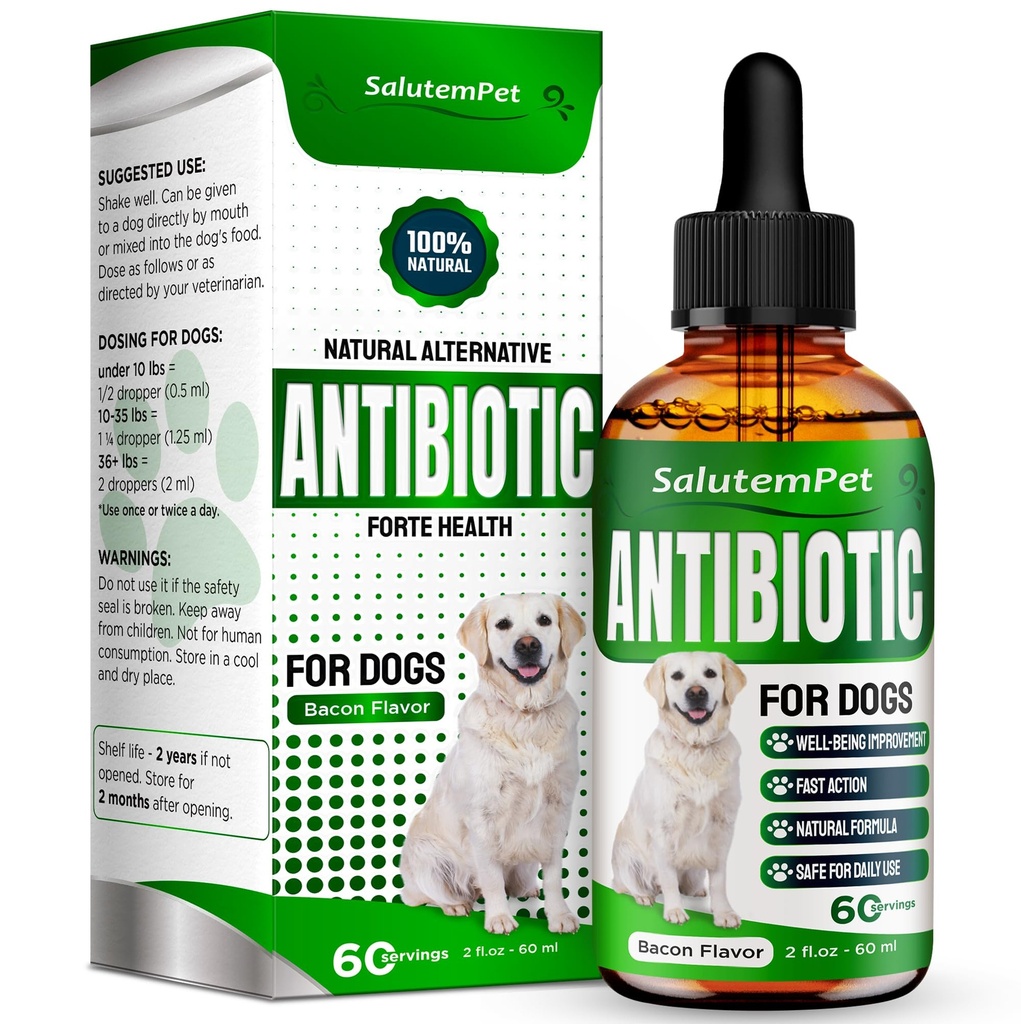 Natuurlijke Antibiotica voor Honden en Puppies 