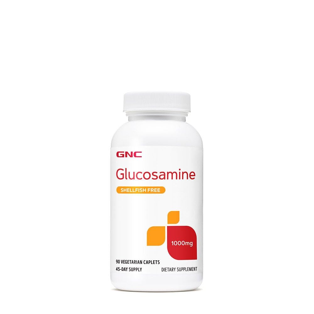 GNC Glucosamine 1000mg Supplément, soutient la fonction articulaire saine, favorise la flexibilité articulaire, 45 services