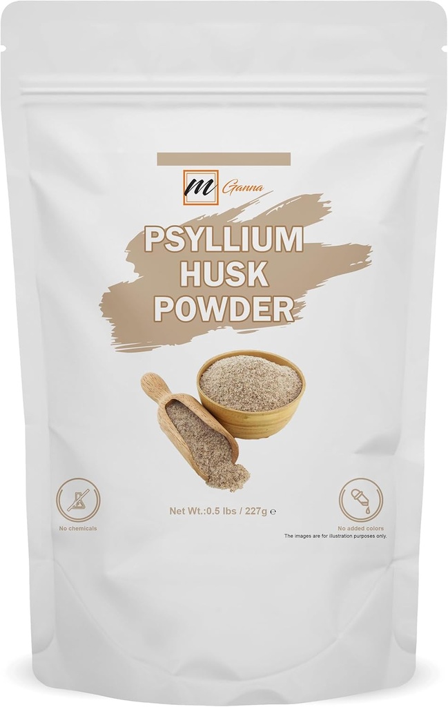 100% Natural Psyllium Husk (Whole) for Health Care 227 GMS / 0,5 LBS