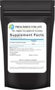 Voorgeschreven voor het leven Tocoferol acetaat poeder, wateroplosbare alpha vitamine E, 700 IE gm poeder, veganistisch, glutenvrij, niet GGO (2oz / 56g)
