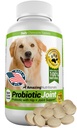 Verbazingwekkende Probiotica voor honden Elimineert diarree en gas met Hip Joint pijn verlichting, 120 Kauwen
