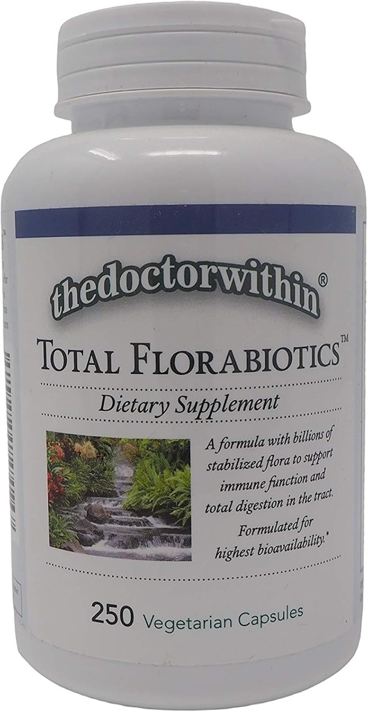 Totaal Florabiotica - Miljarden gestabiliseerde Flora - 250 Capsules