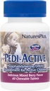 NaturesPlus Pedi-Active LECI-PS, DMAE Complex - 60 Kauwtabletten - Gemengde Bessensmaak - Kinderen Kauwbare Supplement, Promoot Hersengezondheid, Focus - Vegetarisch, Glutenvrije - 30 Servers