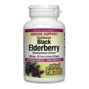 Natuurlijke factoren Zwarte vlierbes, 100 mg, 60 snelwerkende softgels