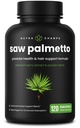 NutraChamps Saw Palmetto Supplement voor Prostaat Gezondheid [Extra sterkte] 600mg Complex met Extract, Berry Poeder en Kruiden - Ondersteunt gezonde urinefrequentie, 120 capsules