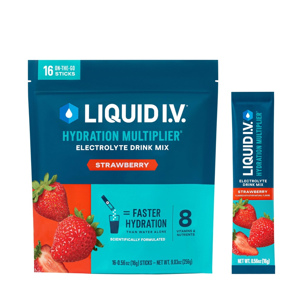 Vloeistof I.V.® Hydration Multiplier - Aardbei 