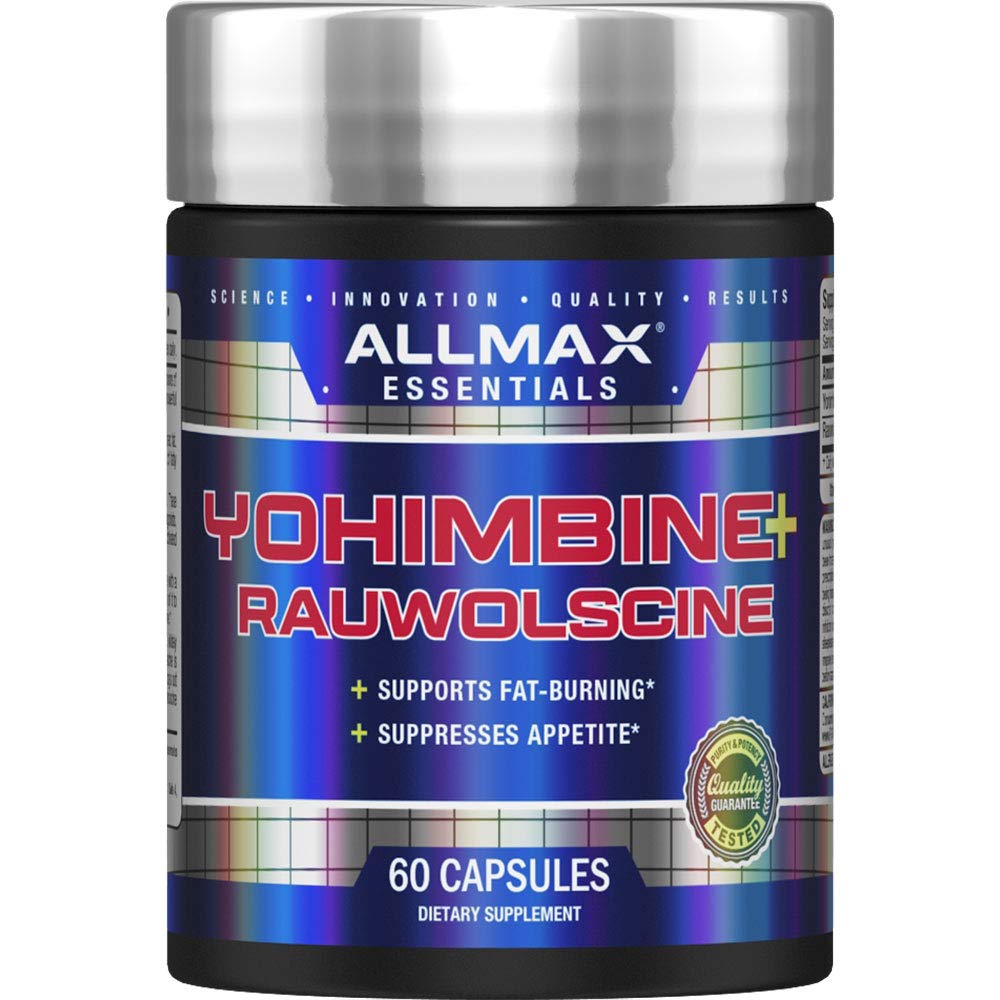 ALLMAX Essentials YOHIMBINE + RAUWOLSCINE - 60 capsules - Ondersteunt vetbranden & Suppressen Appetite - 60 porties