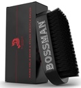 Bossman Baardborstel voor mannen - Handheld Boar & Nylon Bristle Brush - Ontwarrende borstel voor baard en haarverzorging