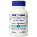 Life Extension Advanced Olive Leaf Vascular Support, Olive Extract, Selderij Extract, oleuropein, Blood Pressure Health Support, Cardiovasculaire gezondheid, Vegetarisch, Glutenvrije, Non-GMO, 60 capsules