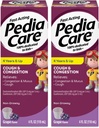 Kinderen Hoest & Congestie Liquid Medicine for Cough, Borst Congestie en Slijm Koude Symptomen, Niet-Drowsy, Leeftijd 4+, Grape Flavor, 4 fl oz (2 Pack)