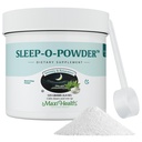 Maxi Health - Slaappoeder met Magnesium, Inositol & L-Tryptofaan - Zero Melatonine Non Habit Forming Slaaphulp - Easy Drink Mix, ontspannend slaapdranksupplement voor bedtijd, 4.4 Oz Sleep-O-Powder