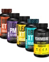 Supplément Thermogénique Fat Burner de l'usine Jacked - Burn-XT Thermogénique et maigre PM nuit Perte de poids Aide au sommeil - Lean-XT Fat Burner sans caféine, capsules Yohimbine, diurétique XT sec