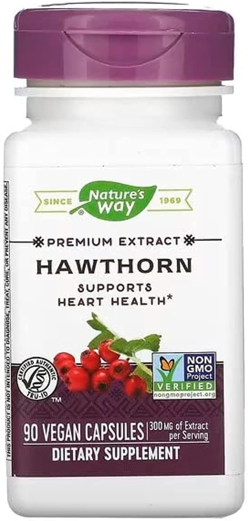Nature's Way Hawthorn Bessen, 90 capsules (verpakking van 2)