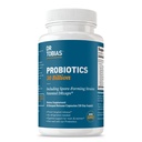 Dr Tobias Probiotics 30 milliards, 10 souches, 30 milliards de CFU, probiotiques ciblés pour les femmes et les hommes, soutient la santé digestive, plateau-stable, non-OGM, 30 capsules, 30 portions