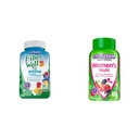 Vitafusion Fiber Well Fit Gummies Supplement, 90 Count (Packaging May Vary) & Womens Multivitamin Gummies, Berry Flavored Daily Vitamins for Women