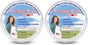 Drie Lollies Preggie Pop Drops - 21 druppels - ochtend ziekte verlichting tijdens de zwangerschap - veilig voor zwangere moeder & Baby - Glutenvrij - vier smaken: citroen, framboos, groene appel, Tangerine (pakket van 2)