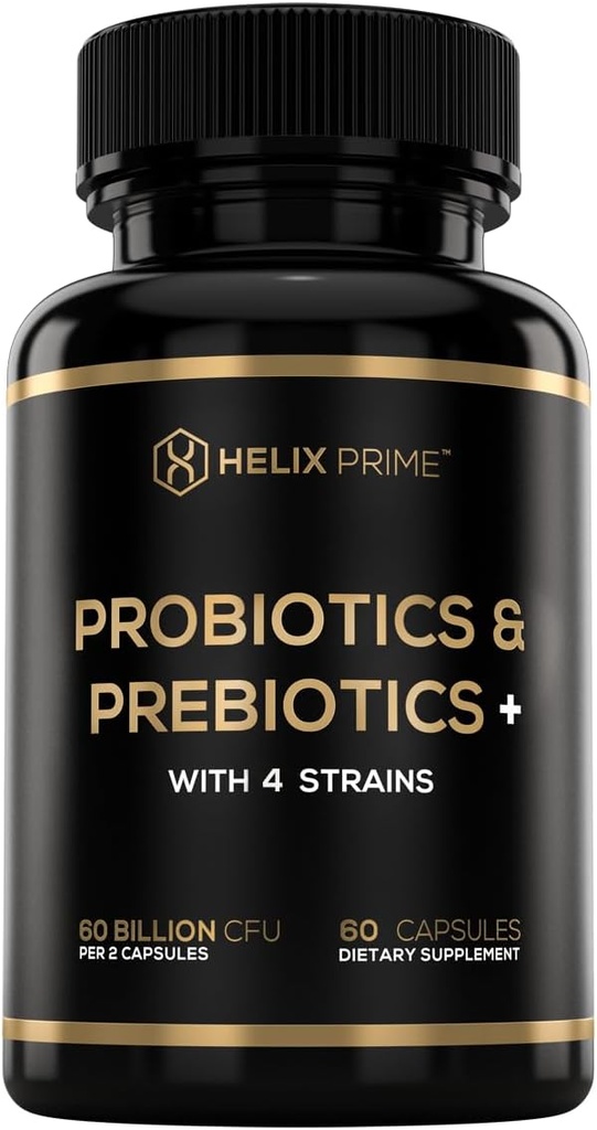 Probiotica en prebiotica voor vrouwen of mannen Probiotica 60BN CFU Lactobacillus Acidophilus Bifidobacterium Lactis Made in USA