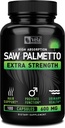 Vela Saw Palmetto Extra sterkte Hoge Absorptie Supplement Capsules - Geen slechte geur - 1 capsule x dag - 600 mg