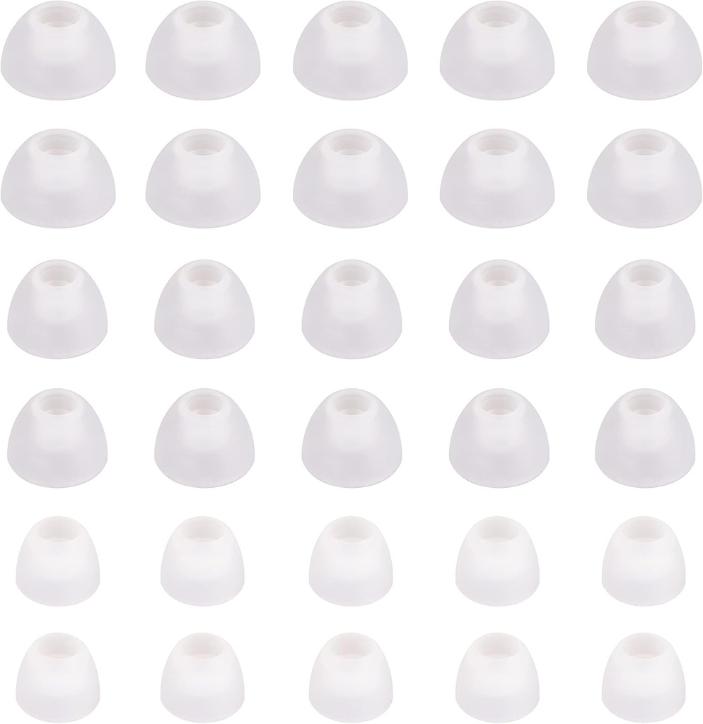 Vervangingskoepels voor RCA OTC Hearing Aids 30-pack; 10 Small, 10 Medium, 10 Large; Compatibel met RCA OTC Behind-The-Ear (RSH05) en RCA OTC in-Ear (RSH20) Modellen