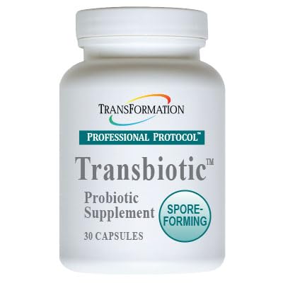 Transformatie The Genesis of Good Health Enzyme Transbiotic Probiotic Supplement, Advanced Formula for Gut Flora Balance, GI Tract, Health Benefits, High Potency Prebiotic & Probiotic Blend, Non-GMO