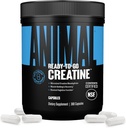 Capsules monohydratées de créatine micronisée animale - 300 capsules, 2500mg par portion pour soutenir la croissance musculaire, l'endurance, la production ATP, la fonction cognitive, la force, la récupération et la fatigue musculaire de retard