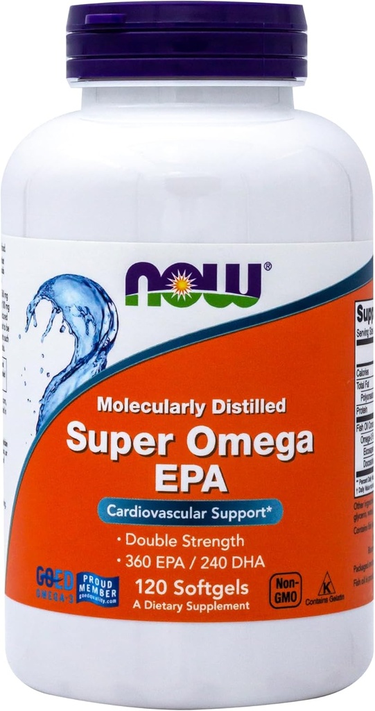 Nu Foods Super Omega EPA - 120 Softgels
