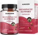 Vitaminen voor Menopauze Support Capsules voor vrouwen - Herbal 12-in-1-Hormone Balance met Black Cohosh,Ashwagandha, DIM, Magnesium, Chasteberry, B6, B12- en meer in een nieuwe formule