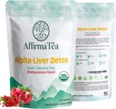 Organic 14-Day Detox: Supports Liver and Kidney Health with Potent Silymarin from Milk Thistle Seed, Dandelion & Burdock. Natural Pomegranate Flavor.