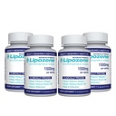 Lipozene Dieet Pillen - Gewichtsverlies Supplement - 4 Flessen 30 Capsules Elk, een totaal van 120 Capsules!