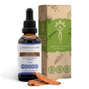 Secrets de la Tribe Ceylan Teinture de cannelle Extrait liquide sans alcool, Ceylan Cinnamon (Cinnamomum Verum) Barque séchée (2 FL OZ)