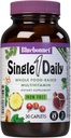 Bluebonnet Nutrition Super Earth* Simple Daily* Multiple (sans fer), pour un soutien nutritionnel quotidien*, sans gluten, certifié Casher, sans laiterie, respectueux des végétaux, 30 capsules, 30 portions